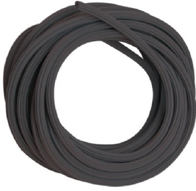 Slide-Co P-7530 Round Vinyl Screen Retainer Spline, 1/4" x 25', Black