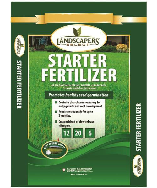 Landscapers Select 902740 Starter Lawn Fertilizer, 12-20-6, 15 Sq Ft