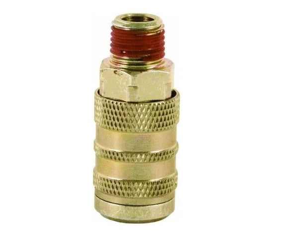 Stanley IC-14M Industrial Hose Adapter, 1/4 in, Coupler X MNPT, Steel