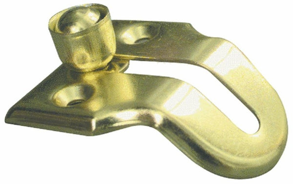 National Hardware N183-715 V823 Window Vent Stop, Brass