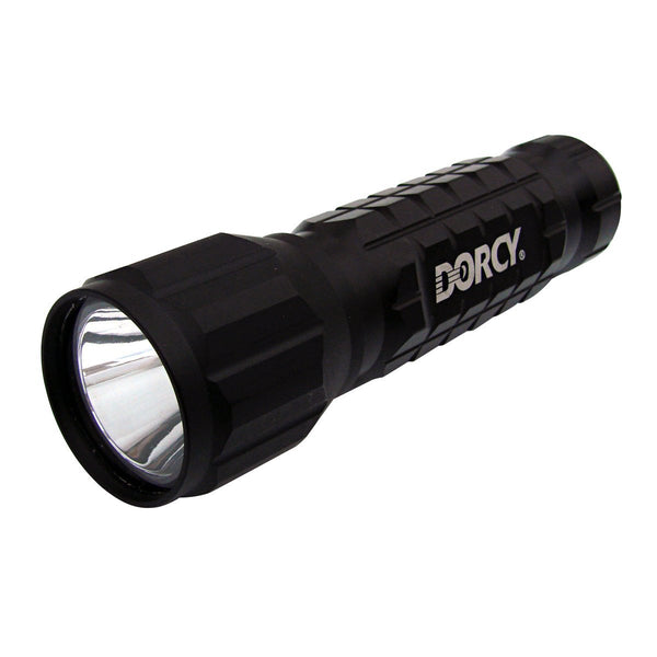 Dorcy 41-4284 Metal Gear LED Flashlight With Holster, 120 Lumens