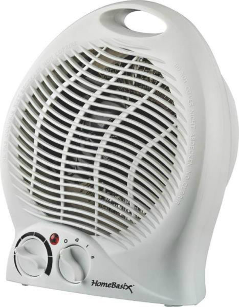 PowerZone FH04 Compact Heater Fan with 2-Heat Settings, 750/1500W