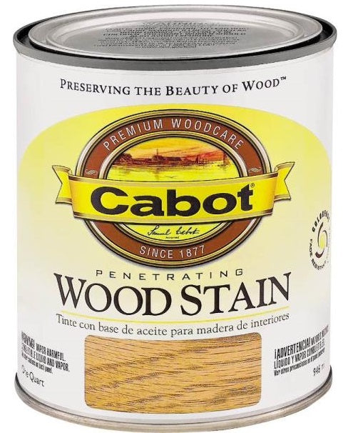 Cabot 8138 Oil Based Penetrating Wood Stain, Maple, 1 Quart