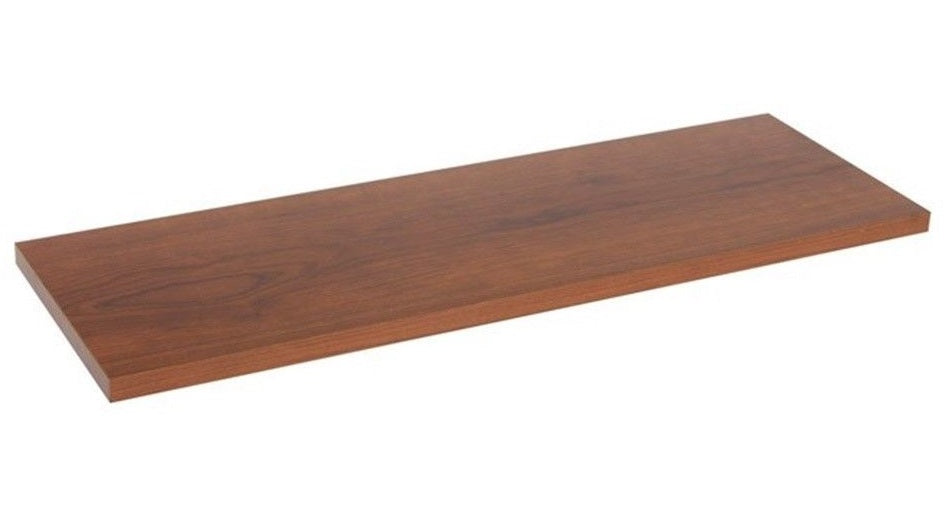 Knape & Vogt 1980 W 10X48 All-Purpose Walnut Laminate Shelf, 10" x 48"