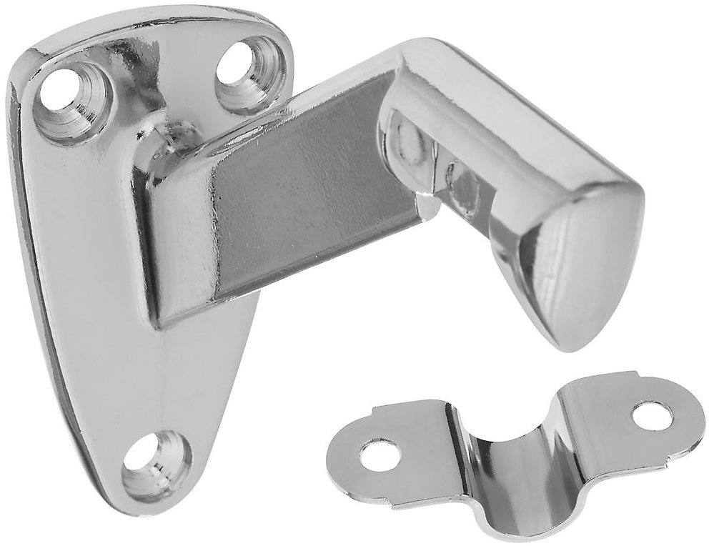 National Hardware N274-241 Handrail Bracket, Chrome, 250 Lb