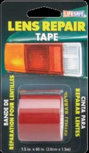 Lifesafe RE36034 Non-Reflective Lens Repair Tape, 1.5"x5&#039;, Red