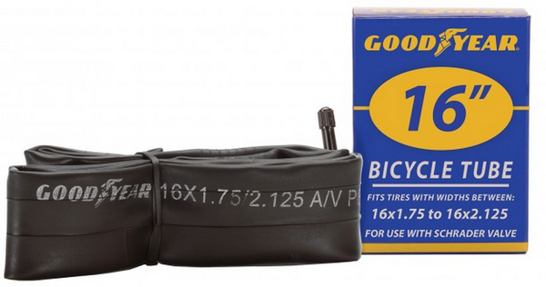Goodyear 91075 Bicycle Tube, 16"