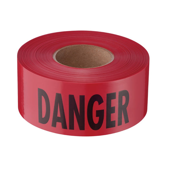 Empire Level 71-1004 Danger Barricade Tape, Red