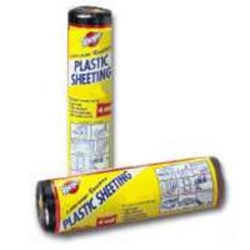 Warp&#039;s 4CH15-B Polyethylene Sheeting, 15&#039; x 25&#039;, Black