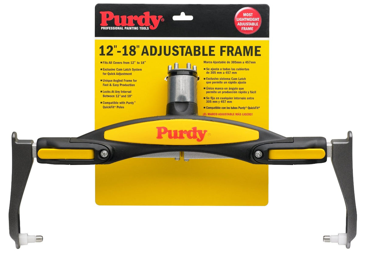 Purdy 753018 Adjustable Paint Roller Frame, 12" To 18"