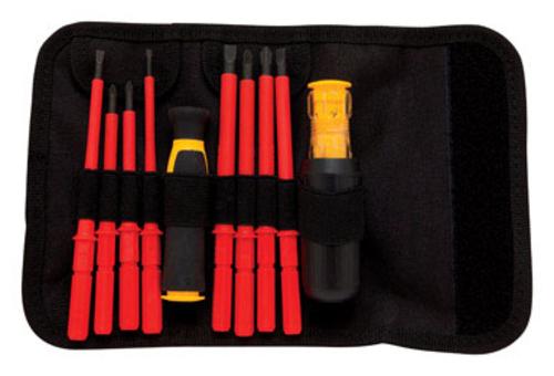 Dewalt DWHT66417 Insulated Screwdriver Set 1/8", 10 Piece