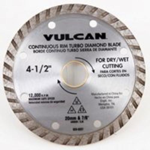 Vulcan 937341OR Diamond Blade Turbo, 4-1/2"