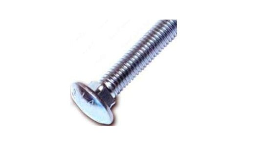 Midwest Products 01080 Carriage Bolt, Zinc