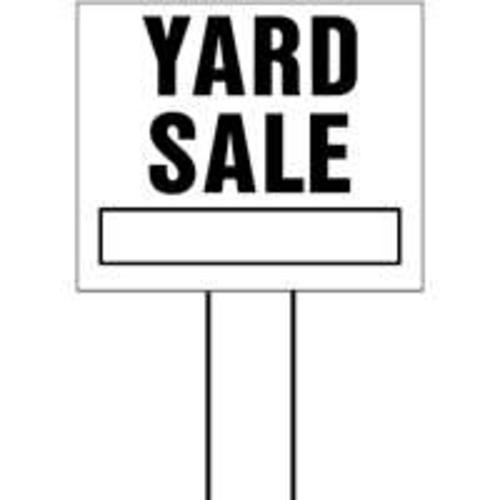Hy-Ko LYS-5 "Yard Sale" Lawn Sign 20"X24"