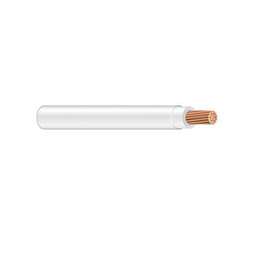 Southwire 22956752 Stranded THHN Building Wire, 14 Gauge, White, 100'