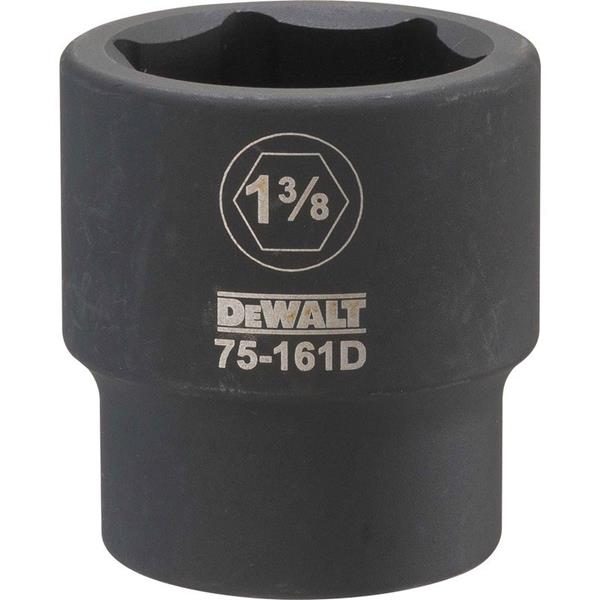 DeWalt DWMT75161OSP Deep Impact Socket SAE, 3/4" Drive, 1-3/8"