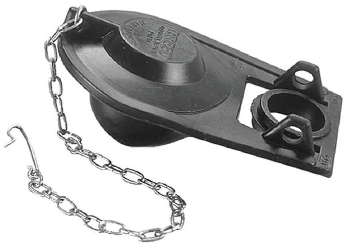 Danco 88353 Premium Toilet Flapper With Adapter, 2", Rubber