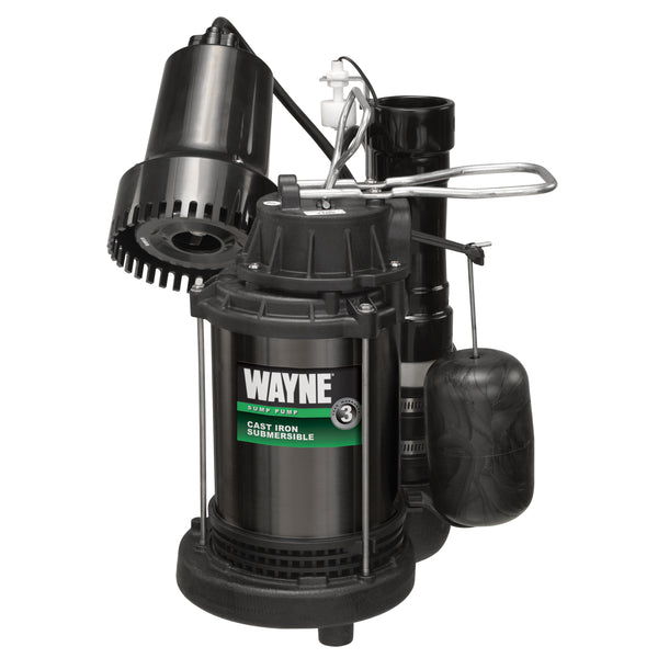 Wayne WSS20V PreAssembled Sump Pump and Back-Up System, 1/3 HP