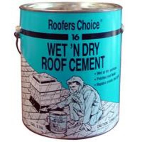 Henry RC016042 Roofers Choice Wet-N-Dry Roof Cement, 1 Gallon