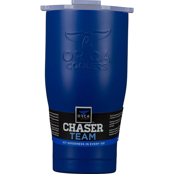 ORCA ORCCHA27BL/WH Stainless Steel Chaser with Lid, Blue, 27 Oz