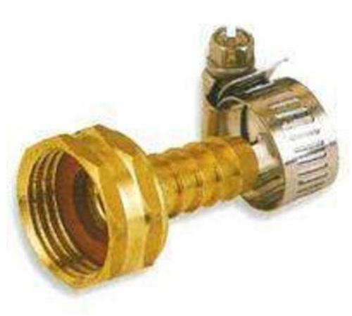Landscapers Select GB934F3L Garden Hose Female Coupling, 1/2", Solid Brass