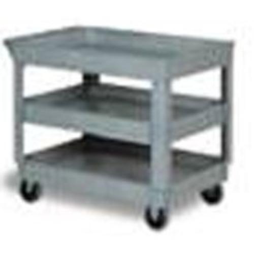 Continental Commercial N5800GY Small Utility Cart, Gray
