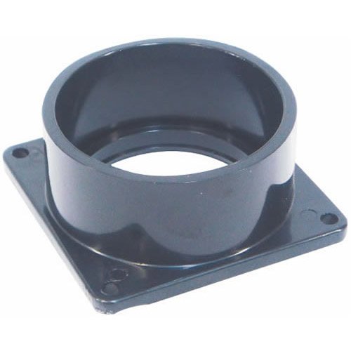 Us Hardware RV-702B Slip Socket Flange, 3", Black