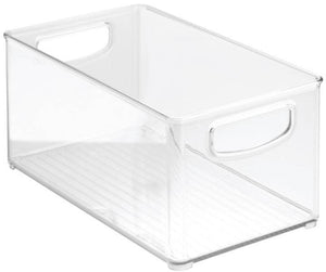 InterDesign 64530 Clear Kitchen Bin, 10" x 6" x 5"