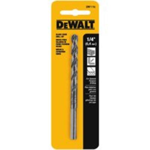 DeWalt DW1116 Split Point Drill Bit 1/4" Black Oxide