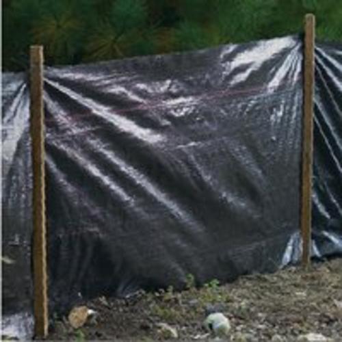 Mutual Industries 14987 NY Dot Silt Fence, 36" x 100&#039;, Black