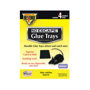 Bonide 47026 Revenge No Escape Mouse Glue Trays