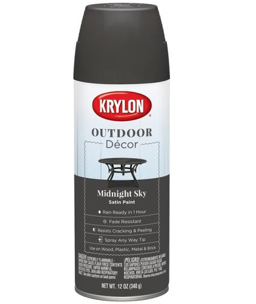 Krylon K09324000 Outdoor Decor Spray Paint, 12 Oz