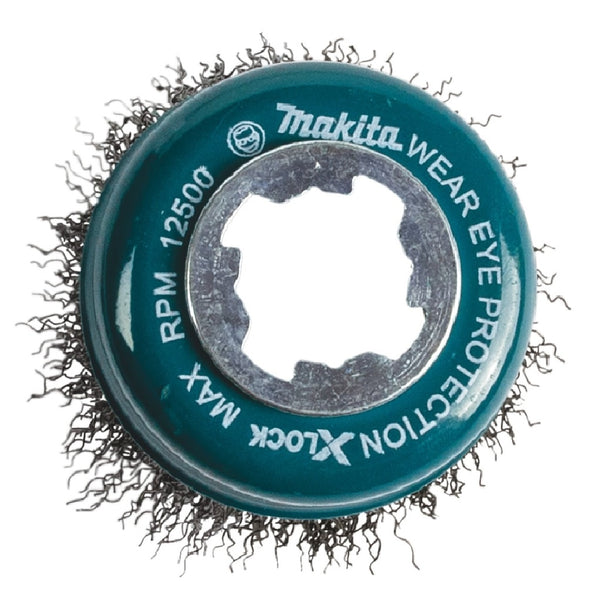 Makita D-72637 X-LOCK Wire Cup Brush, Carbon Steel