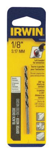 Irwin 1789222 Heavy Duty Left Hand Drill Bit, 1/8"