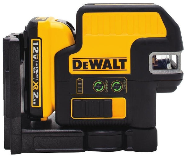 DeWalt DW0825LG 12-Volt 5-Spot Cross-line Laser Level