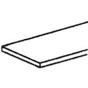 Stanley 346890 Anodized Aluminum Flat Bars 1/8"X1"X4'