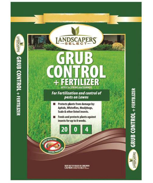 Landscapers Select 902736 Grub Control With Fertilizer, 14 Sq Ft