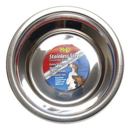 Hilo 56610 Stainless Steel Pet Dish, Small, 1 Quarts