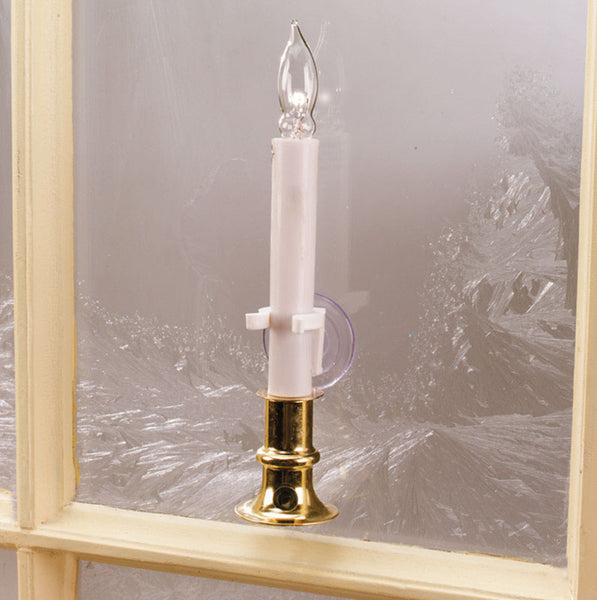 Adams 1550-99-1040 Candle Holder, Clear, 3-3/4"