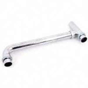 Plumb Pak PP20223 End Waste Outlet, Chrome-Plated , 1-1/2"X16"
