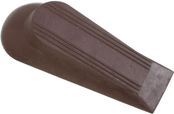 National Hardware N213-629 SP335BC Wedge Standard Duty Door Stop, 5", Brown