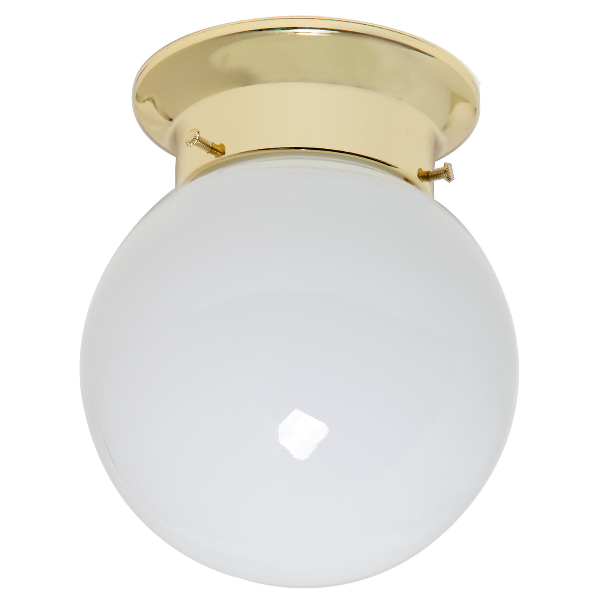 Boston Harbor F3BB01-33753L One Light Ceiling Fixture, Polished Brass