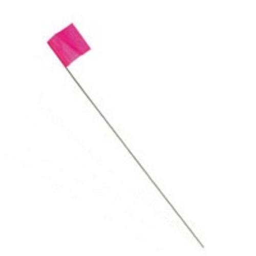 Irwin 64101 Pink Stake Flag 100 Piece