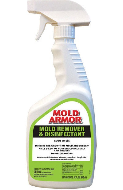 Mold Armor FG552 Mold Remover & Disinfectant Trigger Sprayer, 32 Oz