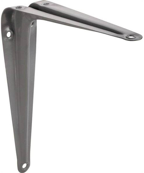 Prosource 21138PGL-PS Shelf Brackets, Grey, 5" X 6"