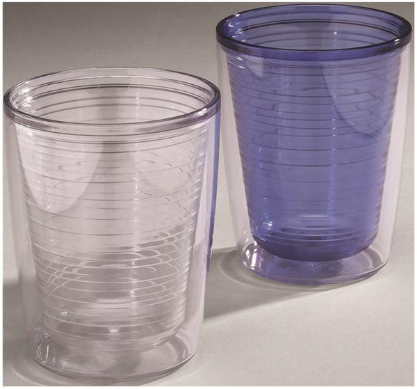 Arrow Plastic 00214 Double Wall Tumbler, 14 Oz