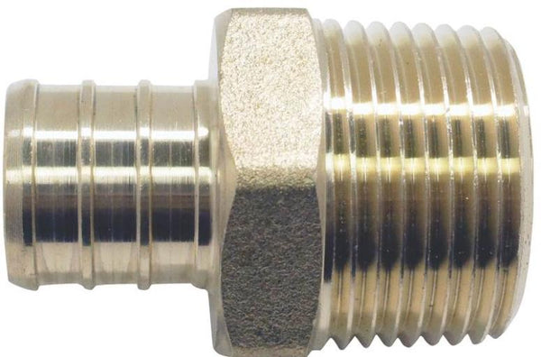 Apollo Valves APXMA11 Brass Male Adapter, 1" MPT