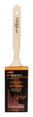 Linzer 2164-2.5 Pro Impact Flat Sash Paint Brush, 2.5"
