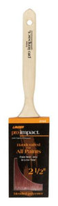 Linzer 2164-2.5 Pro Impact Flat Sash Paint Brush, 2.5"