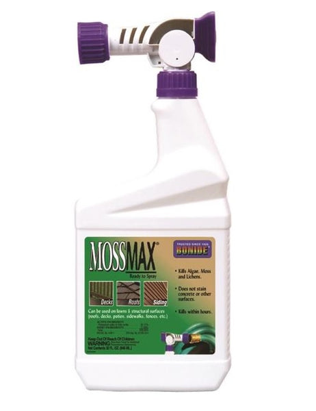 Bonide 728 Moss Max Lawn Killer Ready To Spray, Quart
